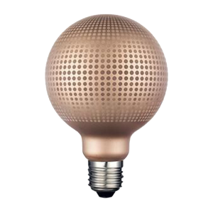 LED Globe G95 9W E27 Stip