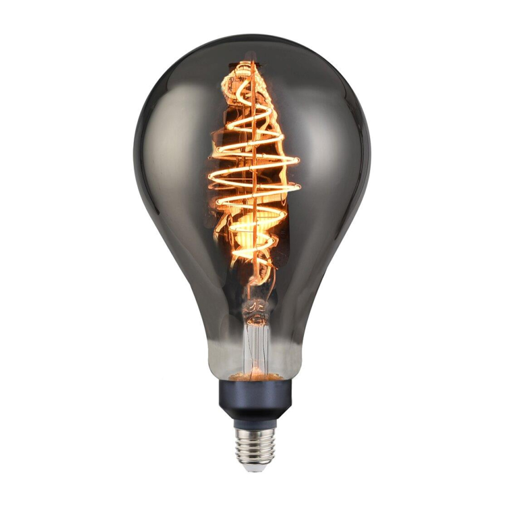 LED Bulb PS165 8,5W E27 Gerookt Spiraal