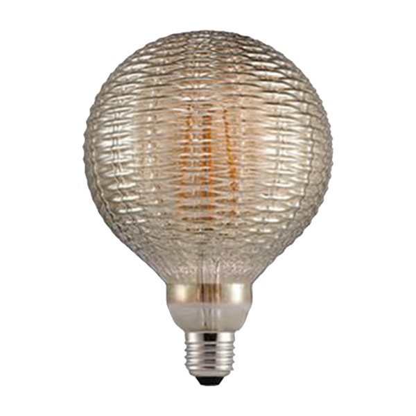 LED Globe G95 2W E27 Goud Bamboo
